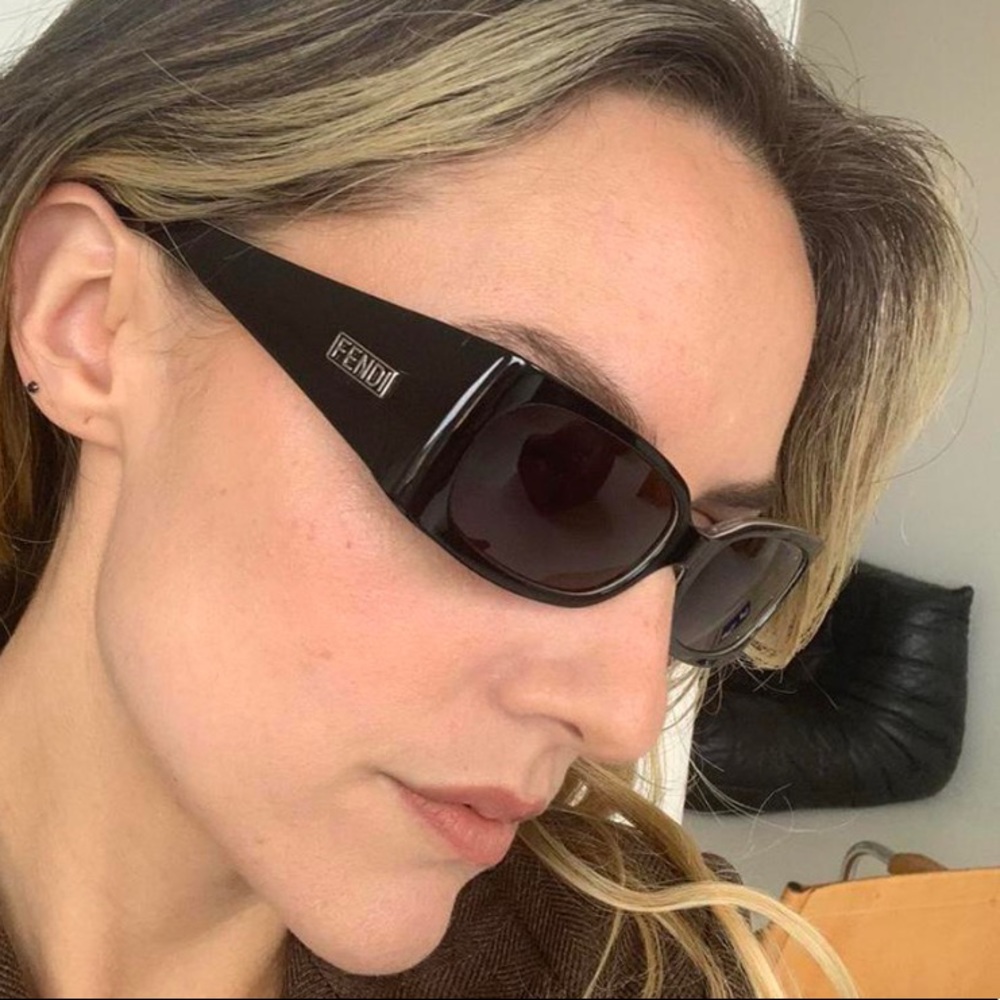 Vintage 90’s black Fendi sunglasses